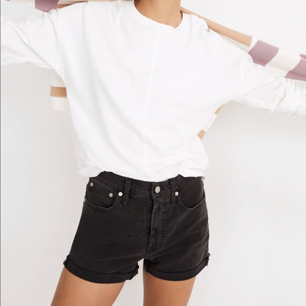 Madewell High Rise Denim Shorts